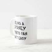 Sydney-Sportfan, zu sein Kaffeetasse (Vorderseite Links)