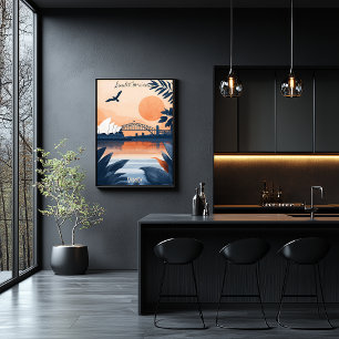 Sydney Sunset - Opernhaus und Hafenbrücke Poster