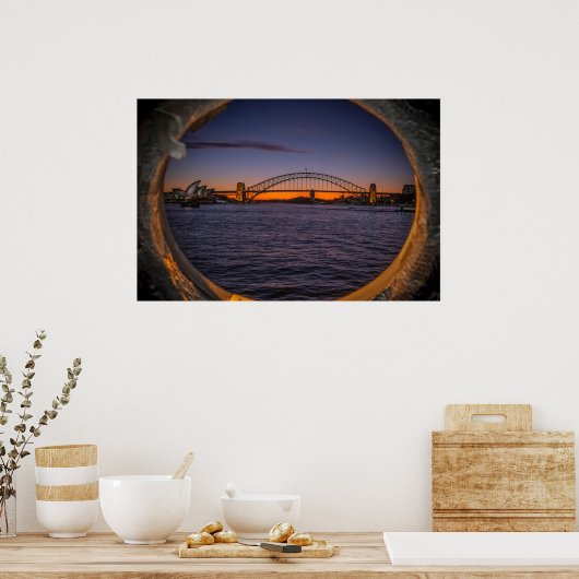 Sydney Sunset Poster (Küche)