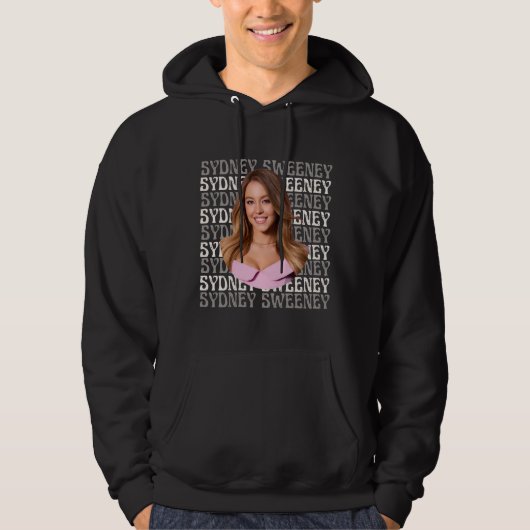 Sydney Sweeney Hoodie (Vorderseite)