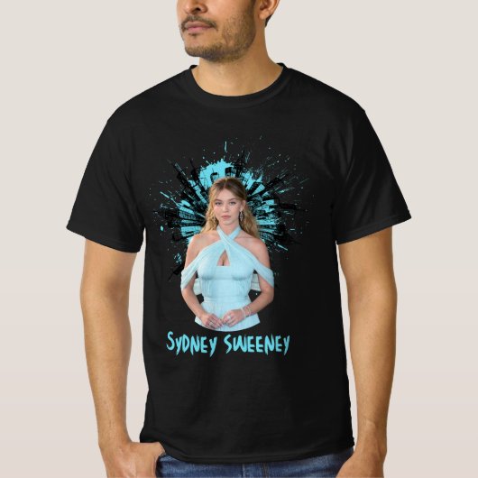 Sydney Sweeney T-Shirt (Vorderseite)
