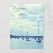 Sydney Szene Yachten im Hafen Drummoyne Postkarte (Vorderseite)