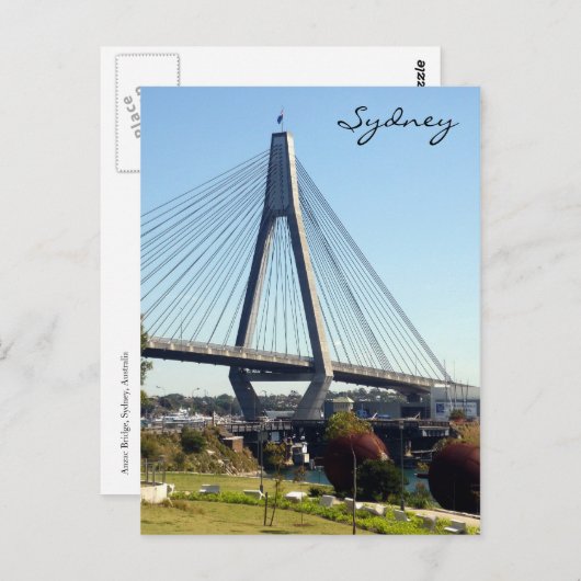 Sydney-Tanzbrücke Postkarte (Vorne/Hinten)
