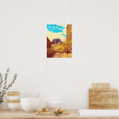 Sydney The Rocks with Harbour Bridge travel Poster (Küche)