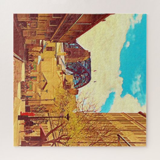 Sydney The Rocks with Harbour Bridge travel Puzzle (Horizontal)