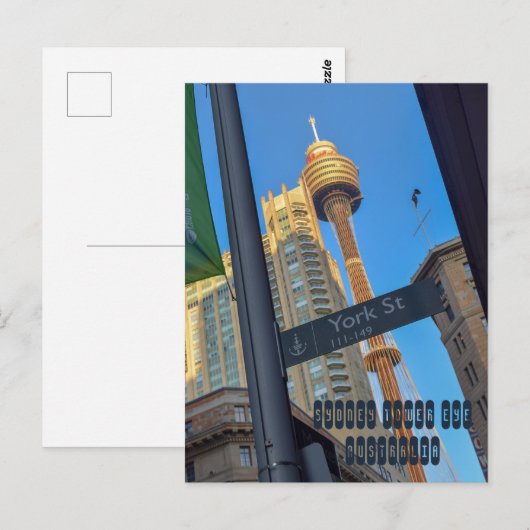 Sydney Tower Eye Postkarte (Vorne/Hinten)