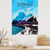 Sydney Travel Poster (Küche)