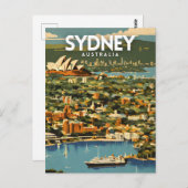 Sydney Travel Postkarte (Vorne/Hinten)
