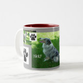 Sydney- und Nicky-Tasse Zweifarbige Tasse (Vorderseite Links)