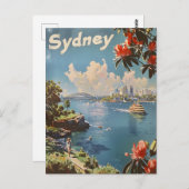 Sydney Vintag Postkarte (Vorne/Hinten)