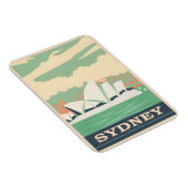 Sydney Vintage Poster Magnet (Rechte Seite)