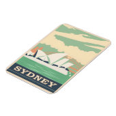 Sydney Vintage Poster Magnet (Linke Seite)