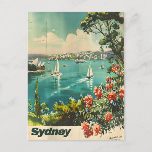 Sydney Vintage Postkarte
