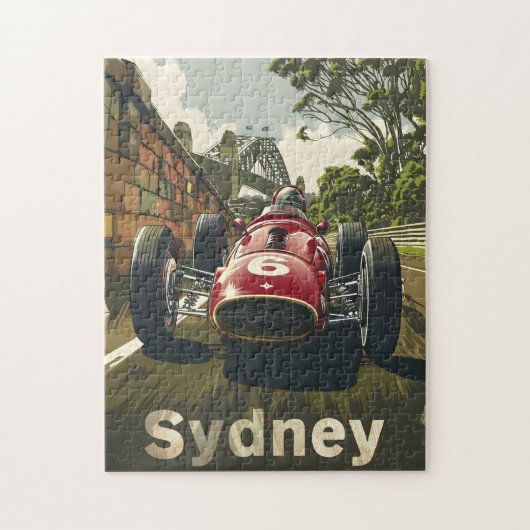 Sydney Vintage Racing Car Puzzle (Vertikal)