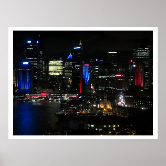 Sydney Vivid Lichter Poster (Vorne)