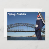 Sydney von der Postkarte der Fähre (Vorne/Hinten)