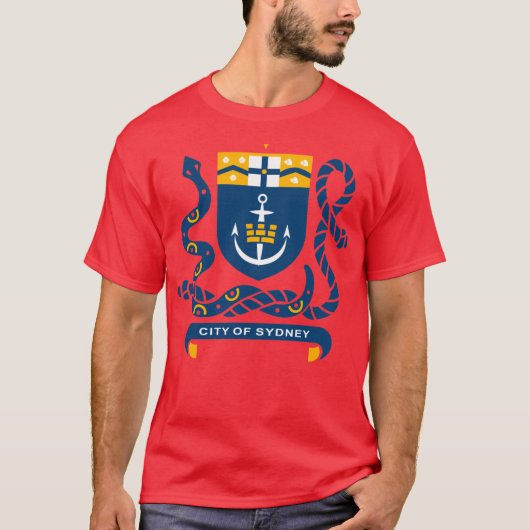 Sydney-Wappen T - Shirt (Vorderseite)