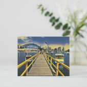 Sydney Warf Postkarte (Stehend Vorderseite)