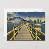 Sydney Warf Postkarte (Vorne/Hinten)