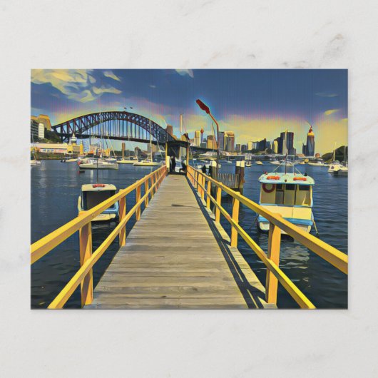 Sydney Warf Postkarte (Vorderseite)