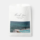 Sydney Wedding Bondi Beach Foto Geschenktütchen (Vorderseite)