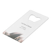 Sydney Wedding Custom Gift Geldbeutel Flaschenöffner (Vorderseite Schrägansicht)