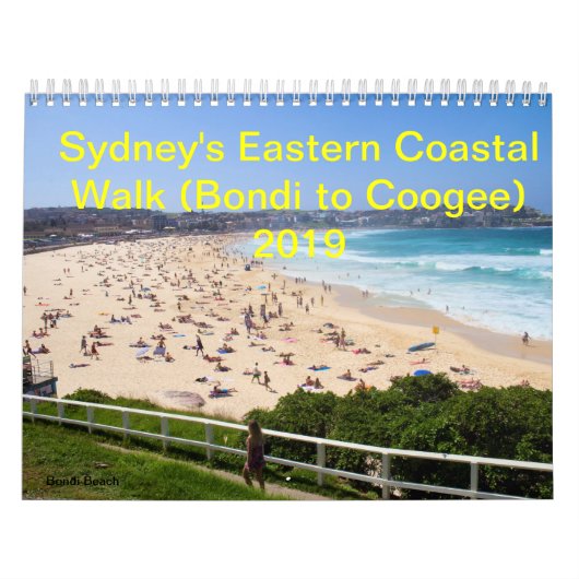 Sydneys Küstenweg 2019 (Bondi zu Coogee) Kalender (Titelbild)