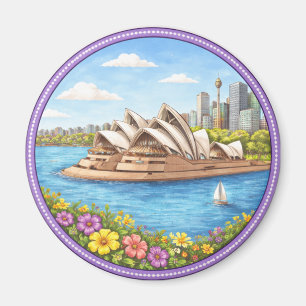 Sydneys Opernhaus Magnet