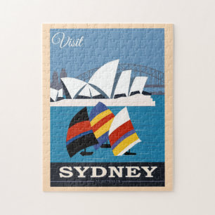 Sydneys Opernhaus und Hafenbrücke, Reise Puzzle