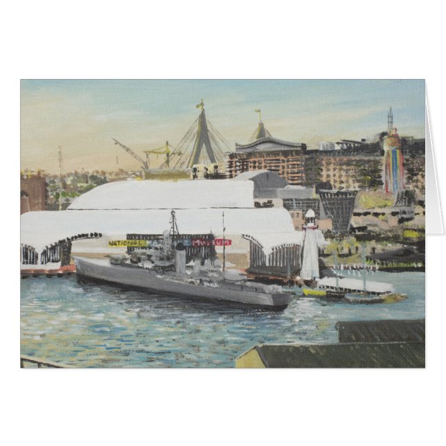Sydneyseemuseum vom Hotel-Balkon. 1998 (Vorderseite (Horizontal))