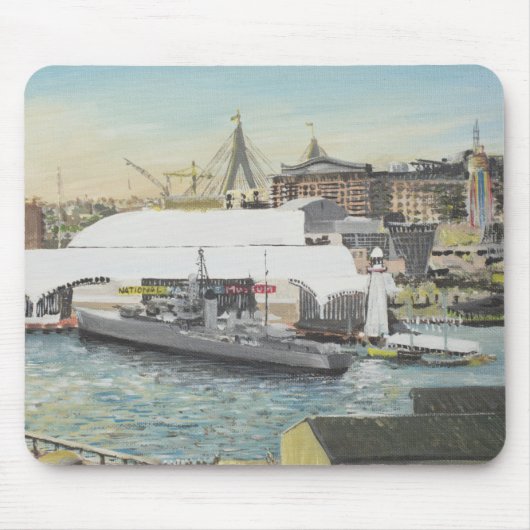 Sydneyseemuseum vom Hotel-Balkon. 1998 Mousepad (Vorne)