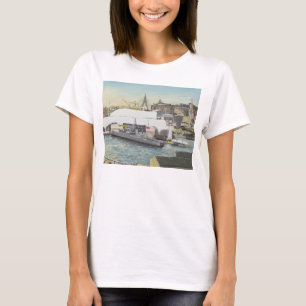 Sydneyseemuseum vom Hotel-Balkon. 1998 T-Shirt