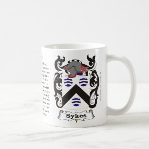 Sykes Familien-Wappen Tasse