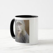 Sykes oder Blauer Affe, Cercopithecus mitis, Tasse (Vorderseite Links)