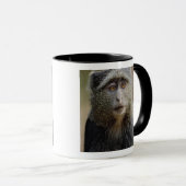 Sykes oder Blauer Affe, Cercopithecus mitis, Tasse (VorderseiteRechts)