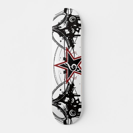 sykotik Lautsprecher Skateboard (Vorne)