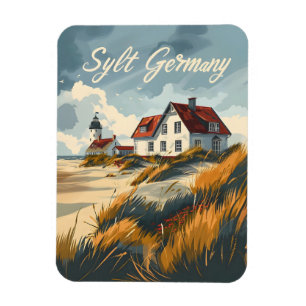 Sylt Deutschland Nordfriesische Insel Magnet