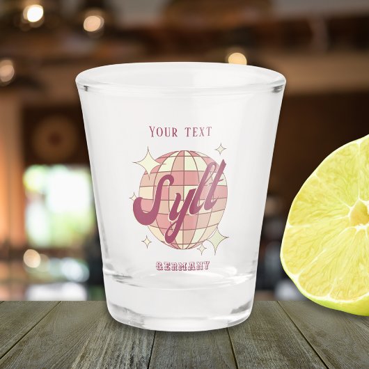 Sylt Deutschland Nordsee Urlaub Party Schnapsglas