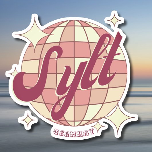Sylt Deutschland Sticker Deko