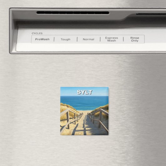 Sylt Germany Travel Magnet (In Situ (Geschirrspüler))