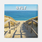 Sylt Germany Travel Magnet (Vorne)