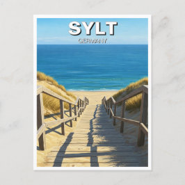 Sylt Germany Travel Postkarte
