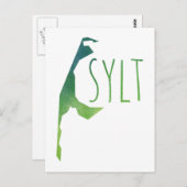 Sylt Karte (Vorne/Hinten)