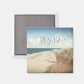 Sylt Magnet (Vorderseite/Rückseite)