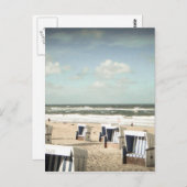 Sylt Strand Postkarte (Vorne/Hinten)