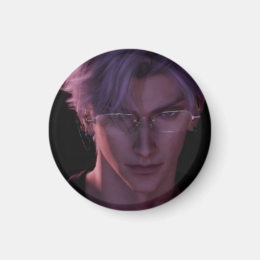 Sylus Liebe und Deep Space Anime Magnet (Vorne)