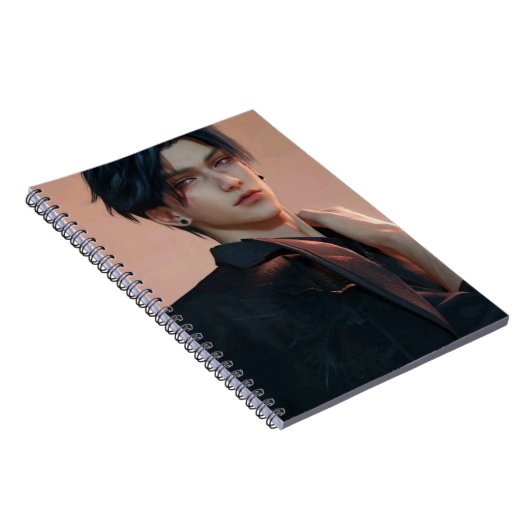 Sylus - Liebe und Deepspace Spiral Notebook Notizblock (Rechte Seite)