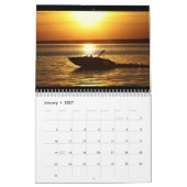 Sylvan Beach Silhouetten Calendar Kalender (Jan 2027)