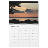 Sylvan Beach Sunsets Calendar Kalender (Feb 2027)