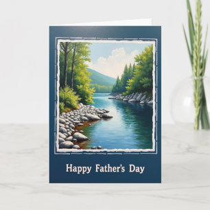 Sylvan Fathers Day Fluss Karte